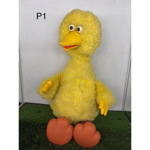 Vintage 1986 Talking Big Bird Sesame Street Story Magic-Cassette UnTested - Picture 1 of 7